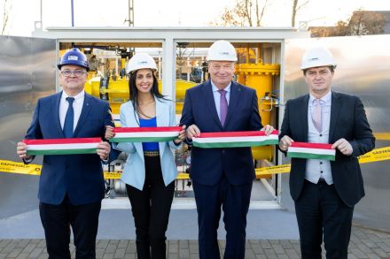 Új, okos nyomásszabályozó állomás Szerencsen